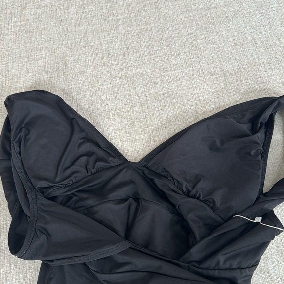 ANDIE The Mykonos One Piece bathing suit smooth black size XL - Picture 11 of 12